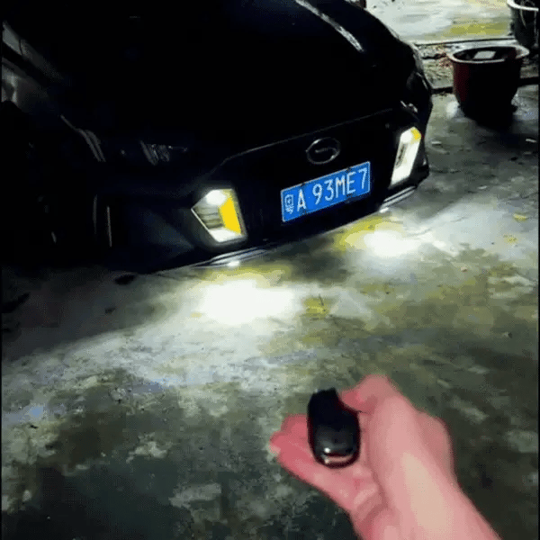 Mini Stroboscope Led sans Fil pour Voiture, Moto et Vélo