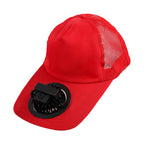 Casquette avec Ventilateur Solaire 360° Orientable – Restez au Frais Même Sous le Soleil Brûlant