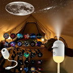 Veilleuse projecteur USB Galaxie et Lune